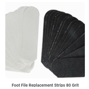 CUCCIO PEDICURE FILE REFILL PAPER 80 GRIT