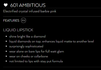 Liquid Lip #601 Ambitious