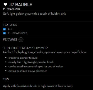 Face Hilites #47 Bauble