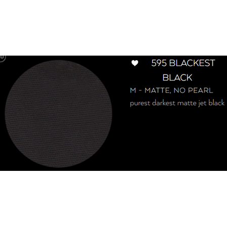 Eyeshadow Blackest Black #595