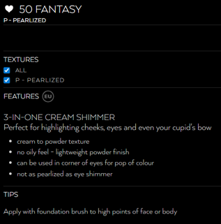 Face Hilites FANTASY #50