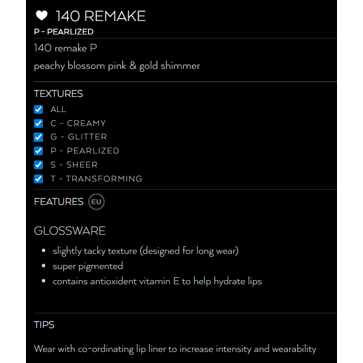 Lip Gloss #140 Remake