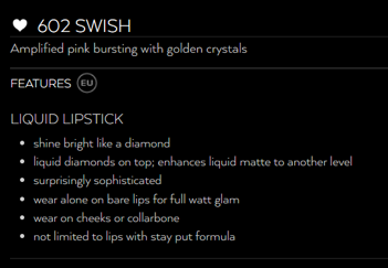 Liquid Lip Swish #602