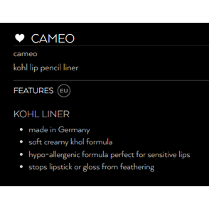 Lip Pencil Cameo