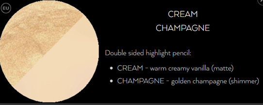 Pencil Highlighting Duo Cream Champagne