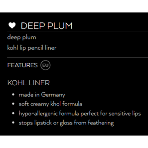 Lip Pencil Deep Plum