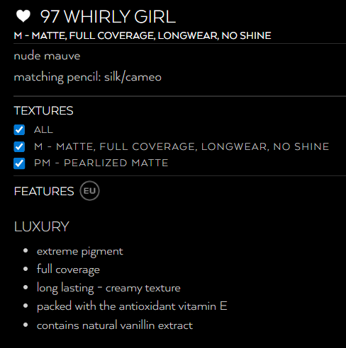 Lipstick #97 Whirly Girl